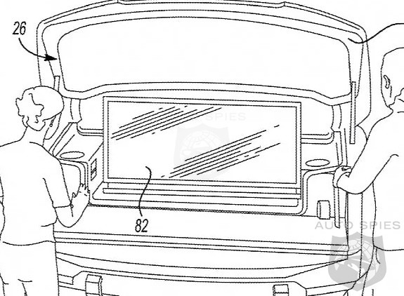 New Patent Suggests Ford Fathom Pickup Will Get A TV In The Frunk
